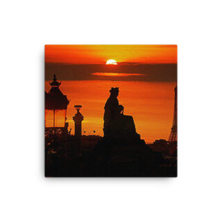 Thin canvas France Eiffel Tower 00011