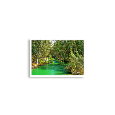 Poster print israel jordan river 0006 A2 (42×59.4 cm)
