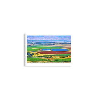 Poster print israel jordan valley 0001 A2 (42×59.4 cm)