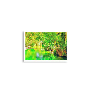 Poster print israel jordan river 0001 A2 (42×59.4 cm)