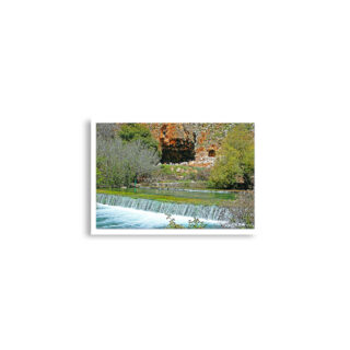 Poster print israel banias river 0001 A2 (42×59.4 cm)