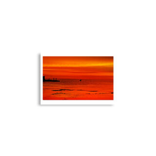 Poster print israel caesarea port 0001 A2 (42×59.4 cm)