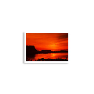 Poster print israel caesarea port 0002 A2 (42×59.4 cm)