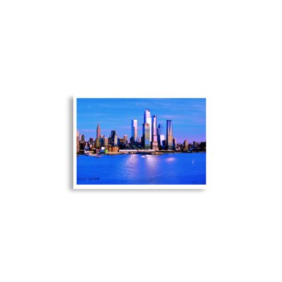 Poster print us new york city Manhattan Skyline 0016x A2 (42×59.4 cm)