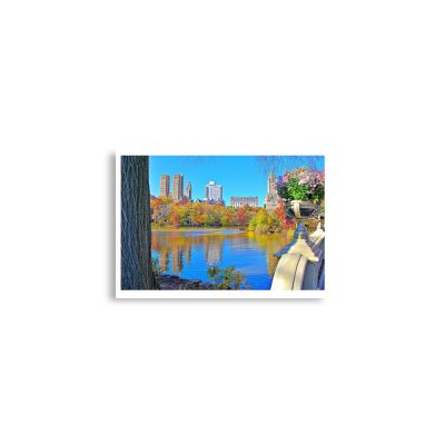 Poster print usa new york city central park foliage 0010x A2 (42×59.4 cm)
