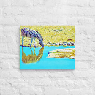 Canvas zebra 0001 16″×20″