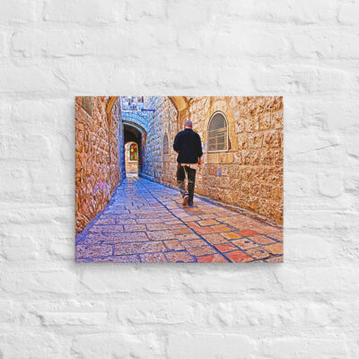 canvas-in-16x20-front-69011a42b4eec.jpg Canvas jerusalem old city jewish quarter 0002 16″×20″
