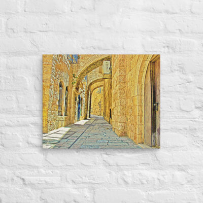 canvas-in-16x20-front-69011a9e0f66a.jpg Canvas jerusalem old city jewish quarter 0004 16″×20″