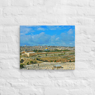 canvas-in-16x20-front-69012468ba33c.jpg Canvas jerusalem old city view from mt of olives 0003 16″×20″