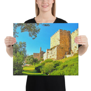 canvas-in-16x20-person-68e429ee589f7.jpg Canvas jerusalem old city david tower 0003 16″×20″