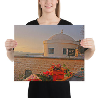 Canvas israel safed abuhav synagogue 0001 16″×20″