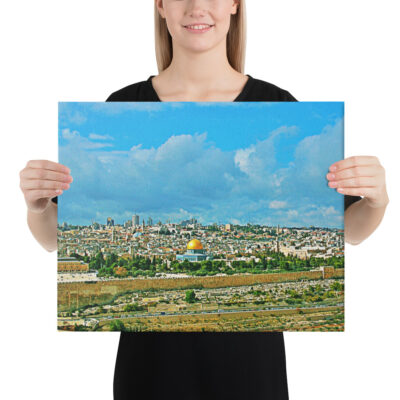 canvas-in-16x20-person-68eabb09a5814.jpg Canvas jerusalem old city view from mt of olives 0001 16″×20″
