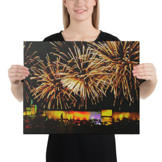 Canvas jerusalem old city david tower 0006 16″×20″