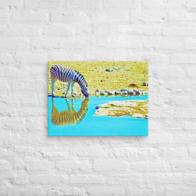 Canvas zebra 0001 18″×24″