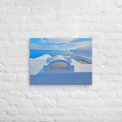 Canvas Greece santorini oia 0007 18″×24″