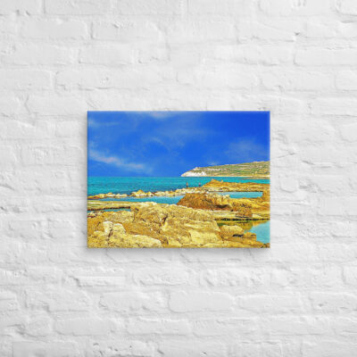 Canvas israel achziv 0001 18″×24″