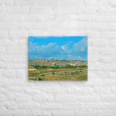 canvas-in-18x24-front-690123c63457d.jpg Canvas jerusalem old city view from mt of olives 0001 18″×24″