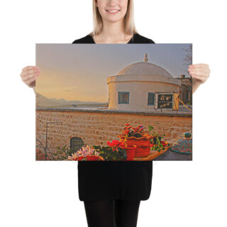 Canvas israel safed abuhav synagogue 0001 18″×24″
