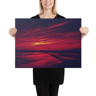 Canvas israel mediterranean sea 0002 18″×24″