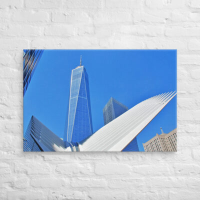 Canvas us New York City One World Trade Center 0001 24″×36″