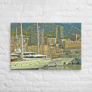 Canvas Monaco Monte Carlo 0002 24″×36″