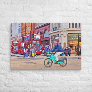 Canvas England London 0001 24″×36″