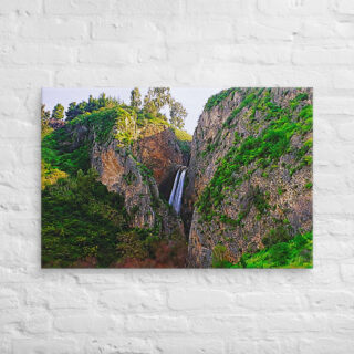 canvas-in-24x36-front-6900f55bac0df.jpg Canvas israel nahal ayun tanur waterfall 0001 24″×36″