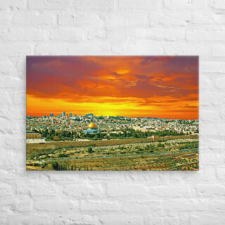 canvas-in-24x36-front-6901250e3728b.jpg Canvas jerusalem old city view from mt of olives 0004 24″×36″