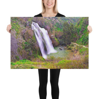 canvas-in-24x36-person-68e8406c64d7c.jpg Canvas israel nahal ayun takhana waterfall 0001 24″×36″