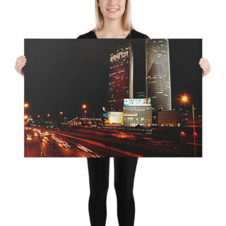 Canvas israel tel aviv 0007 24″×36″