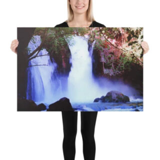 cat-canvas-israel-baniaswaterfall Canvas israel achziv 0001 16″×20″