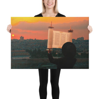 cat-canvas-israel-pray Canvas israel achziv 0001 16″×20″