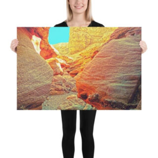cat-canvas-israel-redcanyon Canvas israel achziv 0001 16″×20″