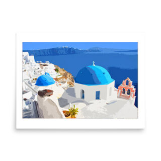 Poster athens Greece 0001 18″×24″