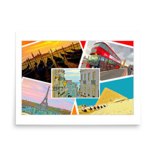 Poster athens Greece 0001 18″×24″