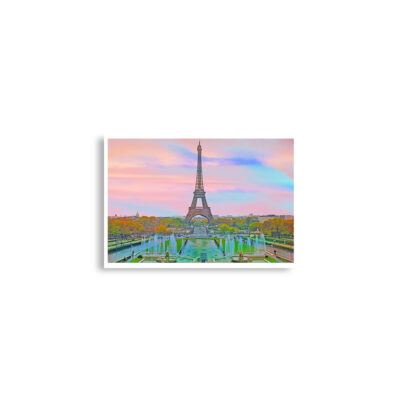 Poster print France Eiffel Tower 0006x (42×59.4 cm)