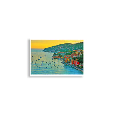 Poster print  France Villefranche 0003x (42×59.4 cm)