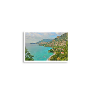 Poster print monaco monte carlo 0001x (42×59.4 cm)