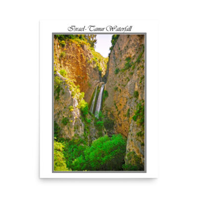 enhanced-matte-paper-poster-in-18x24-front-68fd0d45dc44d.jpg Poster israel tanur waterfall 002 18″×24″