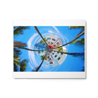 Metal prints 360 usa miami florida 0001 16″×20″