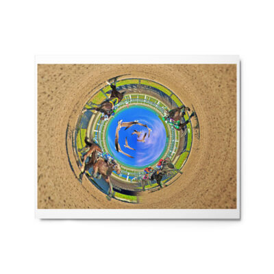 Metal prints  360 horse racing 0001 16″×20″