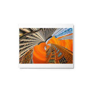 Metal prints 360 new york city Manhattan 0001 8″×10″
