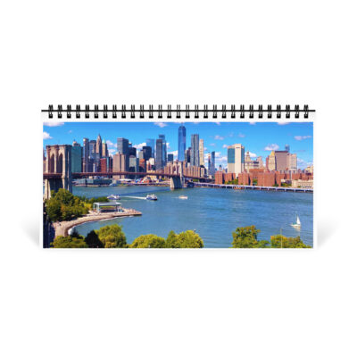 Desktop calendar new York city skyline