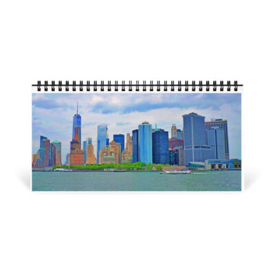 Desktop calendar new York city skyline