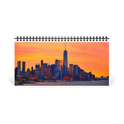 Desktop calendar new York city skyline