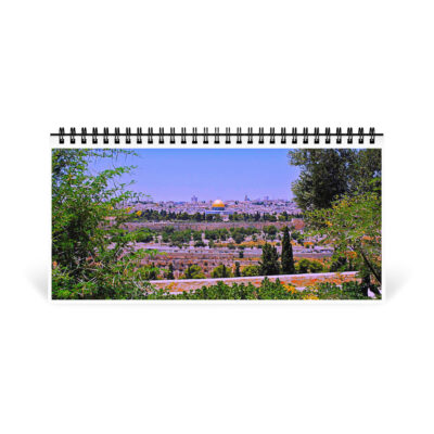 Desktop calendar Jerusalem vista 1