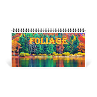 Desktop calendar foliage