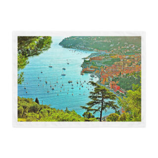 Indoor wall tapestry Villeurbanne-sur-Mer 1  26″×36″