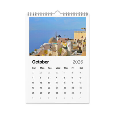 wall-calendar-(2026)-start-w-sun-8.26x11.69-front-6906406734fb9 Wall calendar (2026) Greece Santorini 2