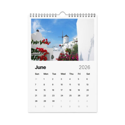 wall-calendar-(2026)-start-w-sun-8.26x11.69-front-690640673784e Wall calendar (2026) Greece Santorini 2
